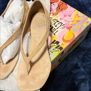 Jeffrey Campbell Beige Suede Sandals for Women